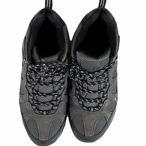 Men Gray Pull On Comfort Sneaker Size-9